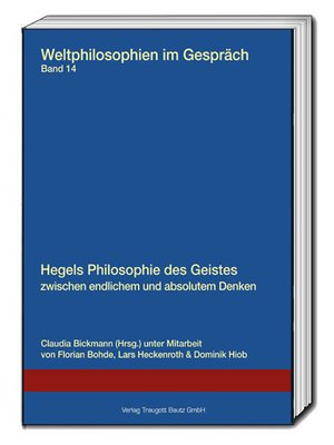 cover image of Hegels Philosophie des Geistes zwischen endlichem und absolutem Denken